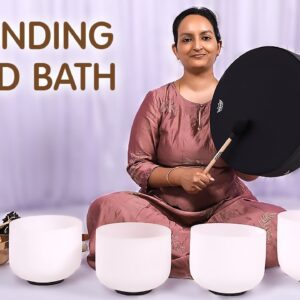 Feel Grounded, Centered & Safe | Sound Bath For Grounding | Healing Sounds