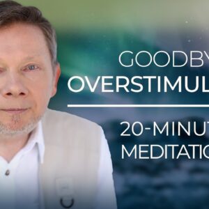 Become Comfortable with Nothing Happening | A Meditation with Eckhart Tolle to Calm Overstimulation