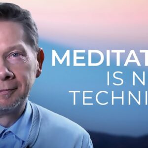 20-Minute Guided Meditation: Don’t “Do” Meditation, Just Be | Eckhart Tolle
